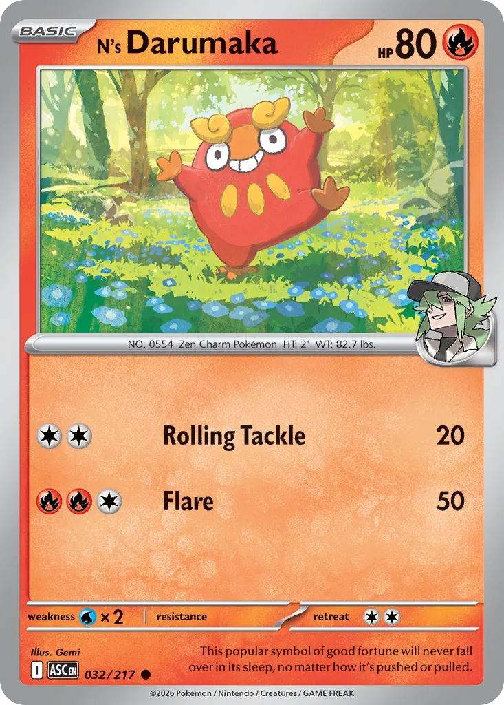 N's Darumaka