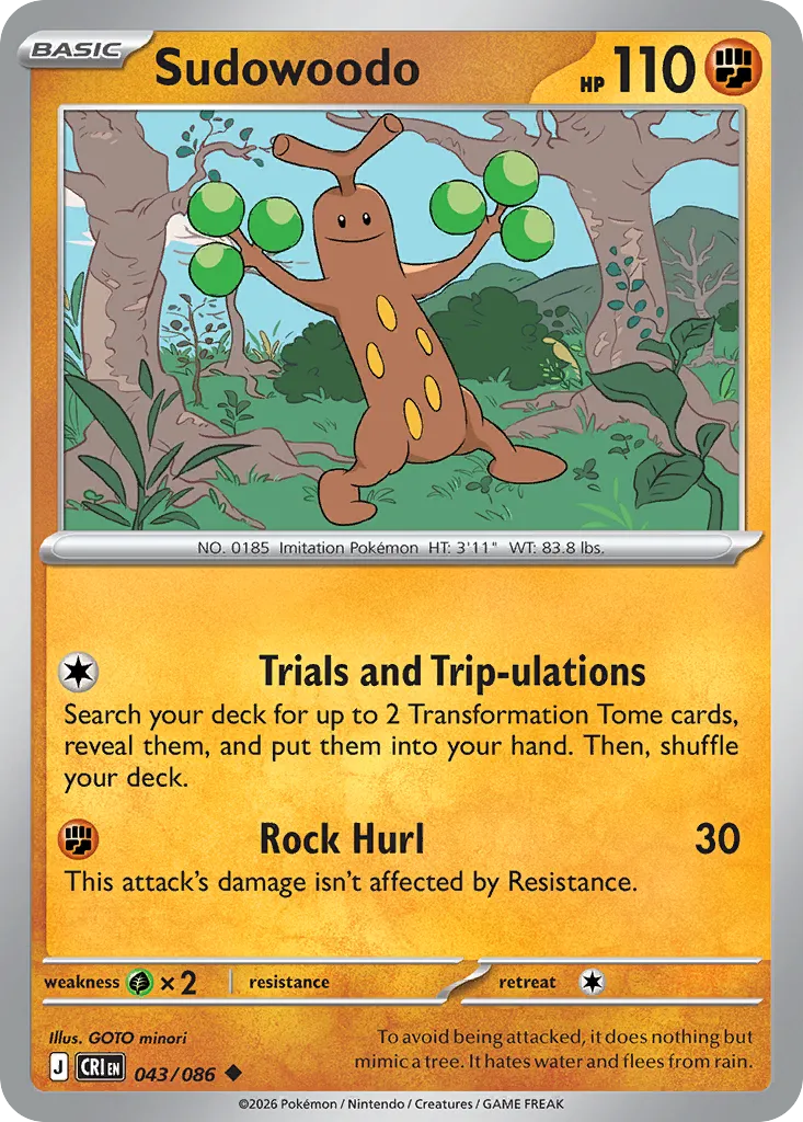 Sudowoodo
