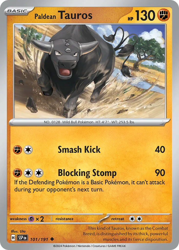 Paldean Tauros