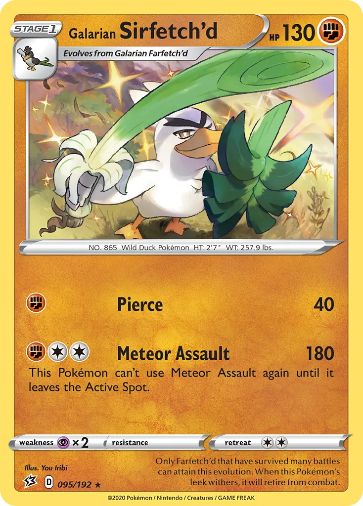 Galarian Sirfetch'd